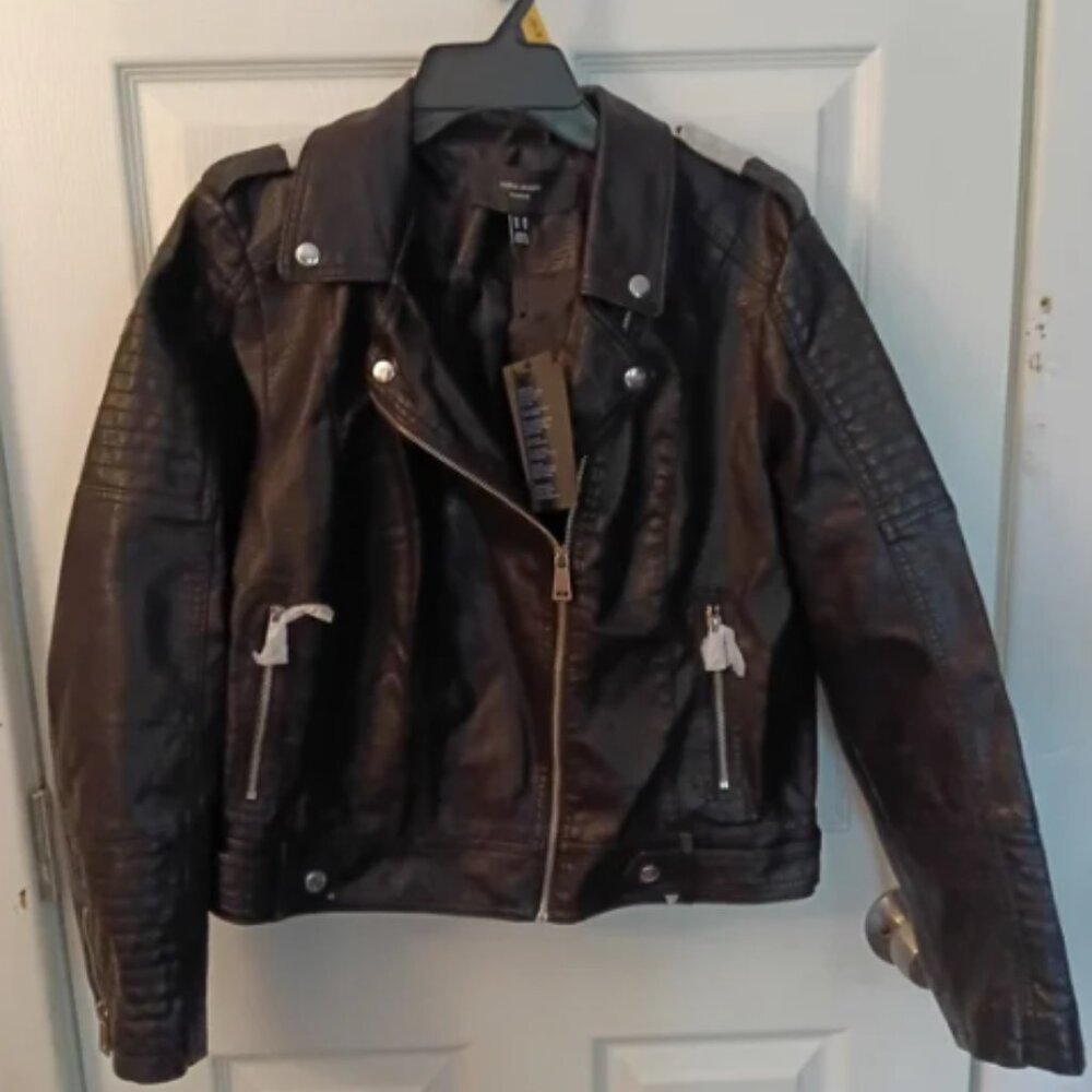 Vero Moda Black Leather Jacket